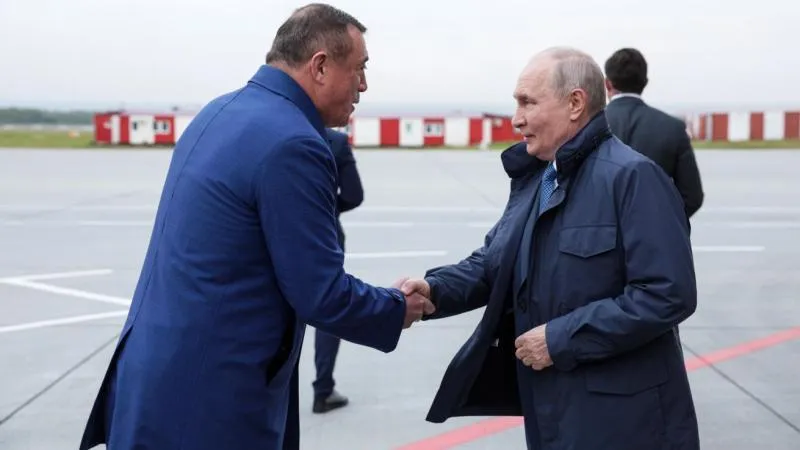 Poutine se rend pour la première fois en 13 ans dans l'oblast de Sakhaline