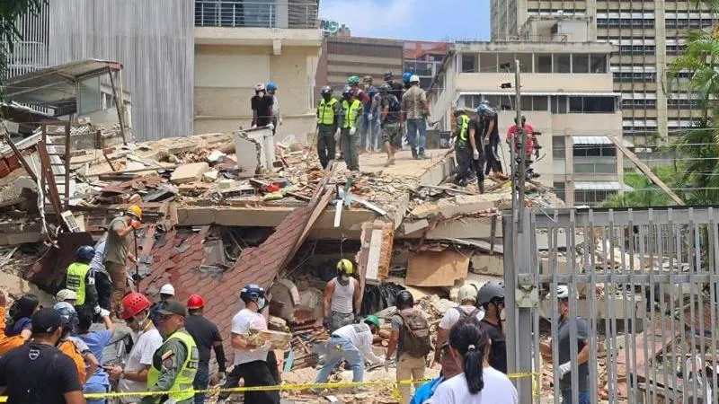 Le nombre de morts dans le tremblement de terre au Venezuela atteint 5 346