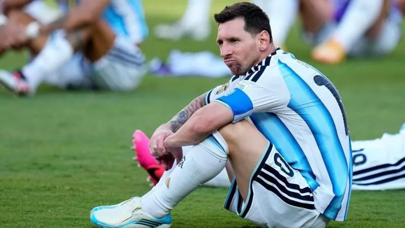 Le président argentin a remercié Messi pour ses services à l'équipe nationale